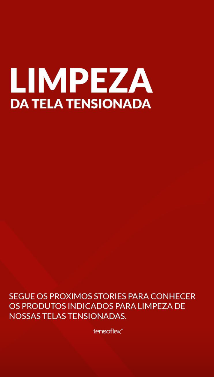 Limpeza de tela tensionada Tensoflex: frequência ideal para diferentes ambientes